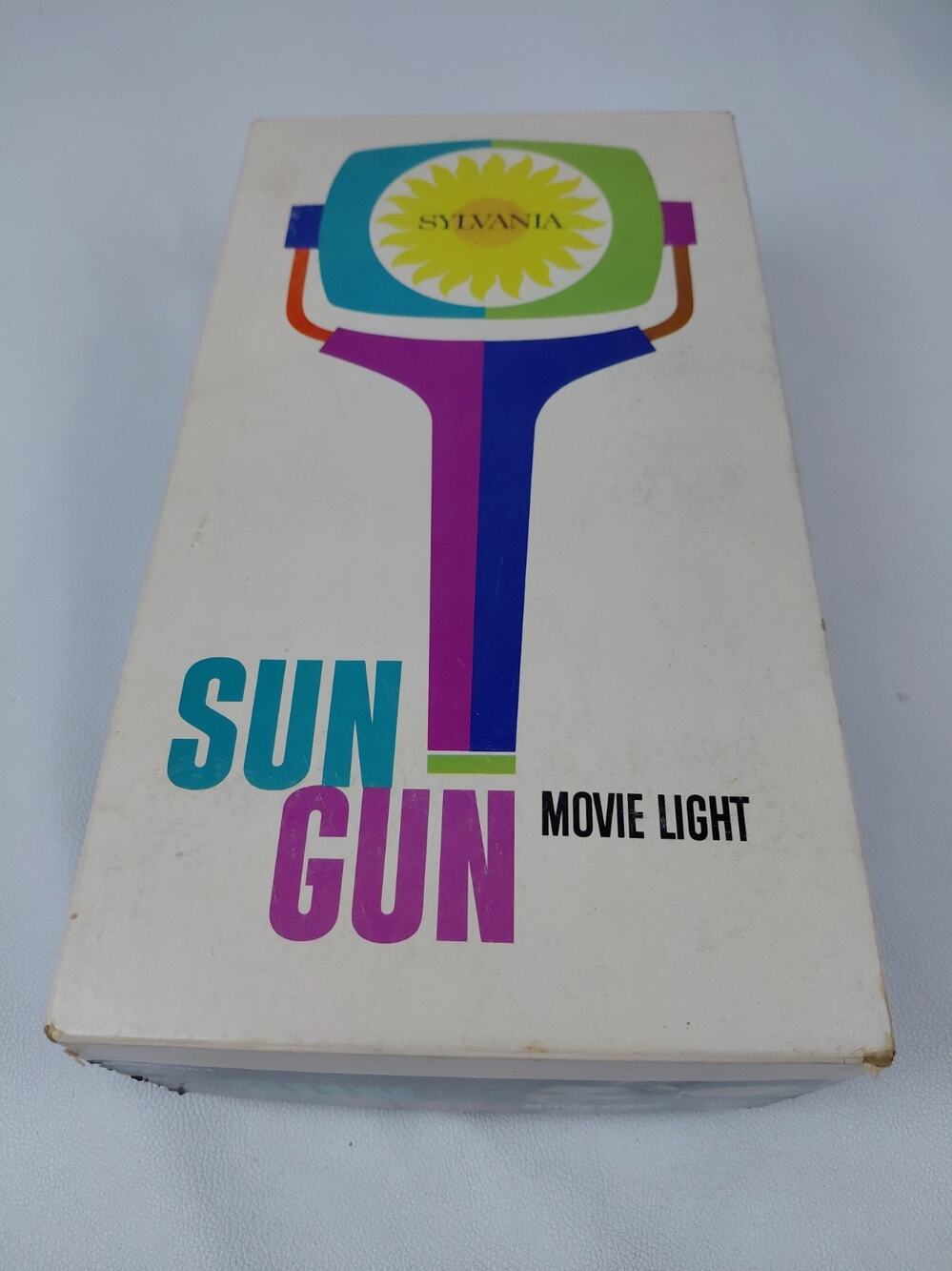 Sylvania SG-1 Sun Gun Movie Light - Original Box Tested Working. Vintage